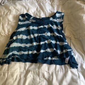 Urban outfitters striped flowy tank